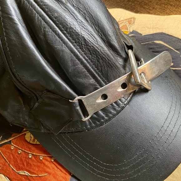 Vintage Finesse leather cap - Picture 6 of 9